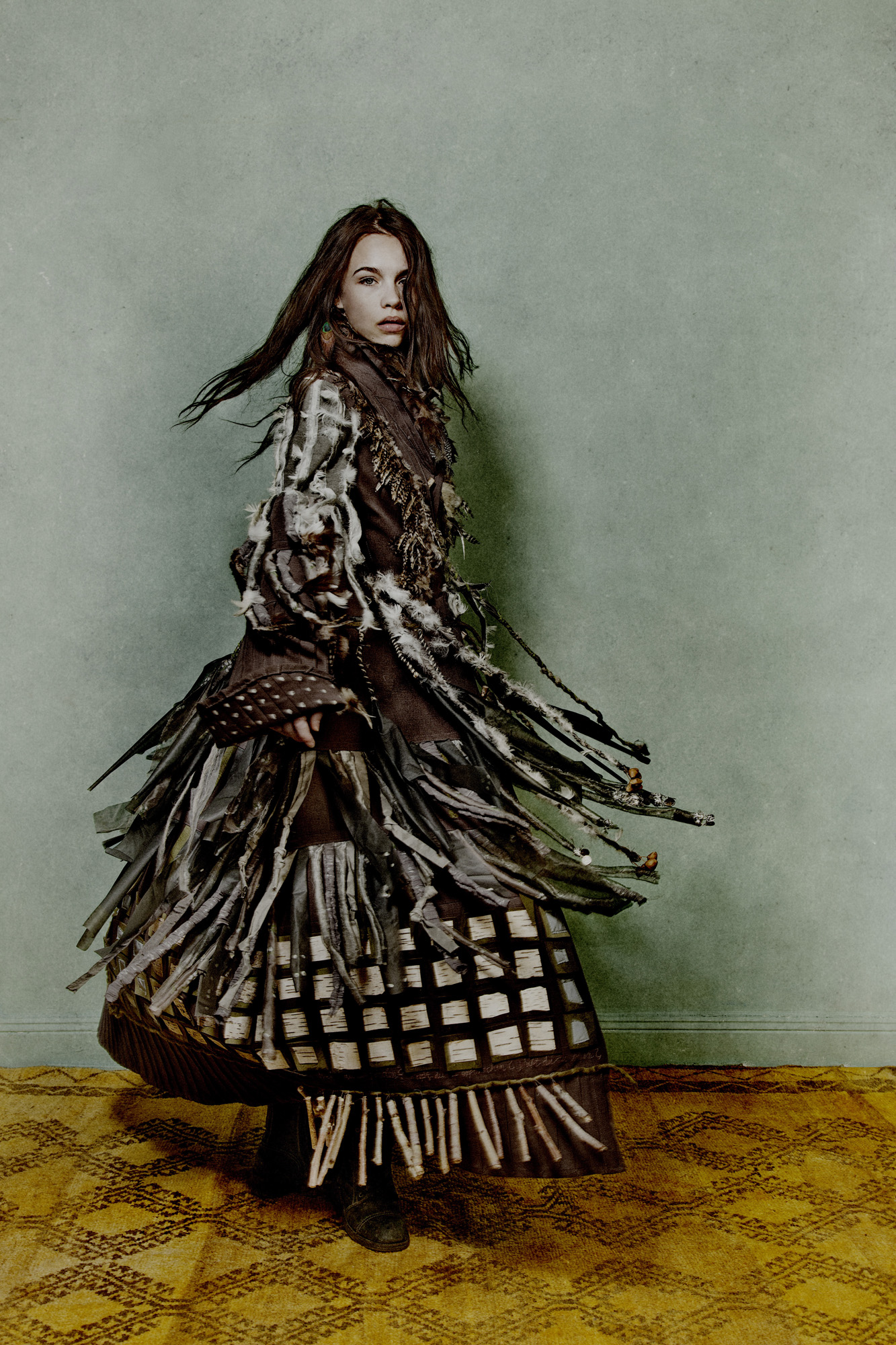 あらゆる動物の毛皮をあしらった「All Kinds of Fur」(Photographer: Billy & Hells)