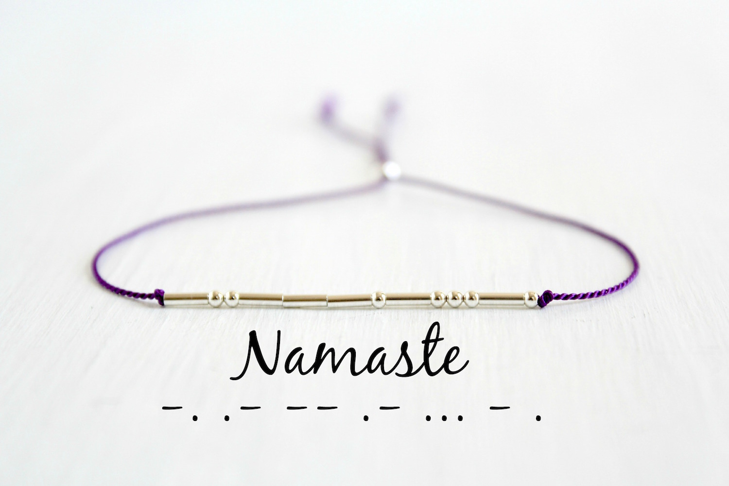 NAMASTE MORSE CODE - TRIBOMO